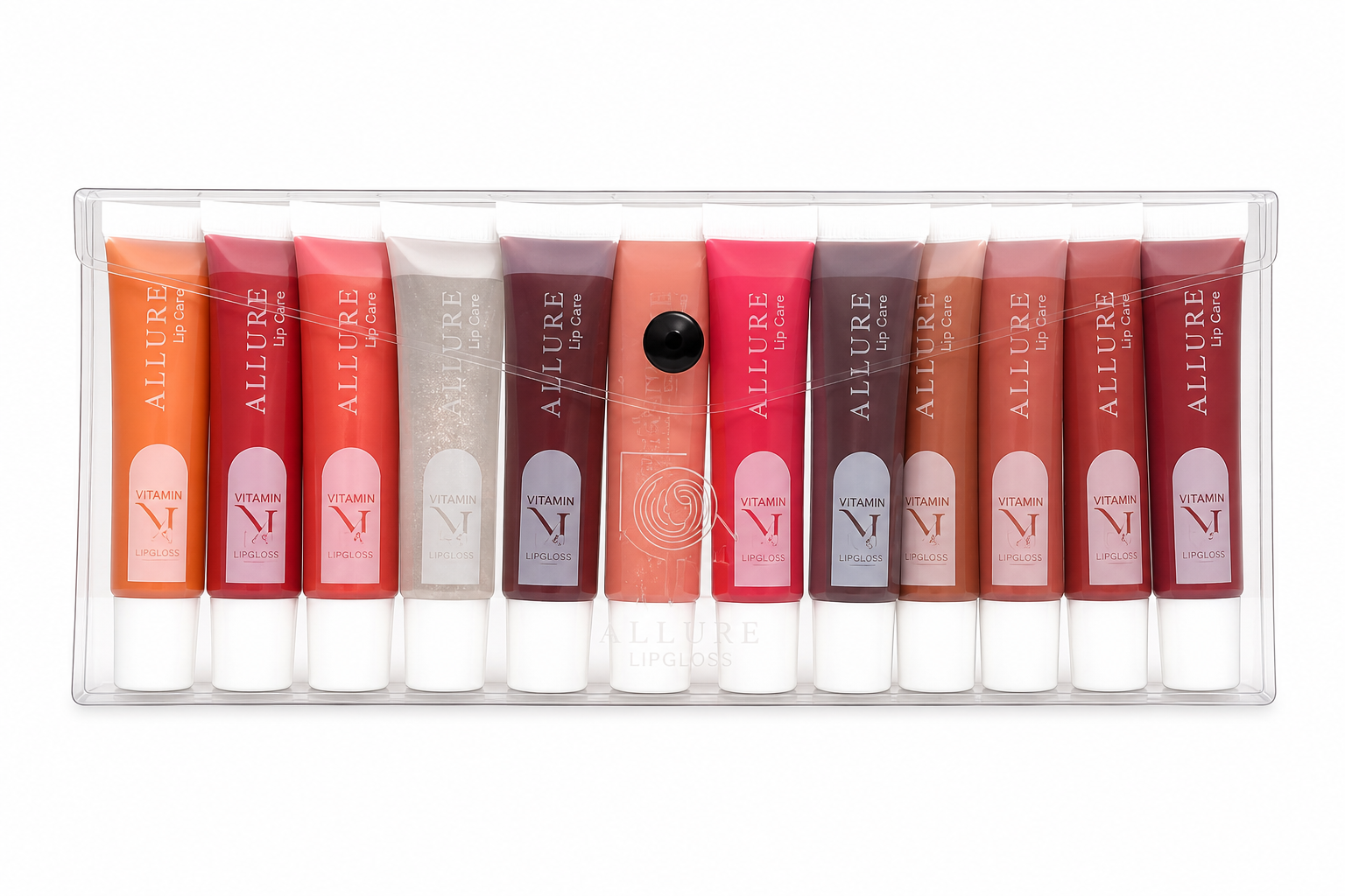 ROZON - Lot de gloss nudes 12pcs
