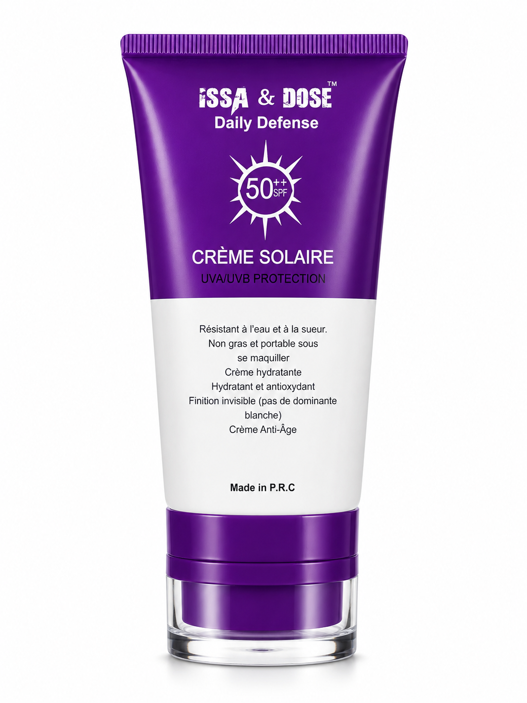 ISSA&DOSE- crème solaire