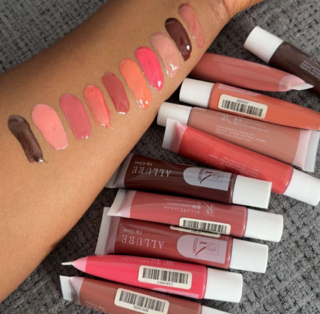 ROZON - Lot de gloss nudes 12pcs
